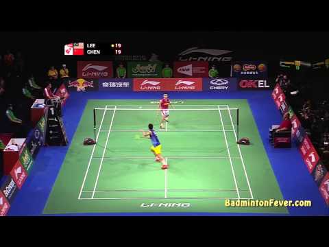 Badminton Highlights - Lee Chong Wei vs Chen Long - 2014 World Championships - MS Finals