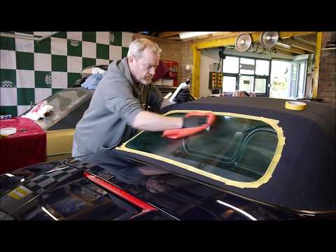 Meguiars Plastx RX  Softop window  clean test - Vintage Steel Garage Ep 34