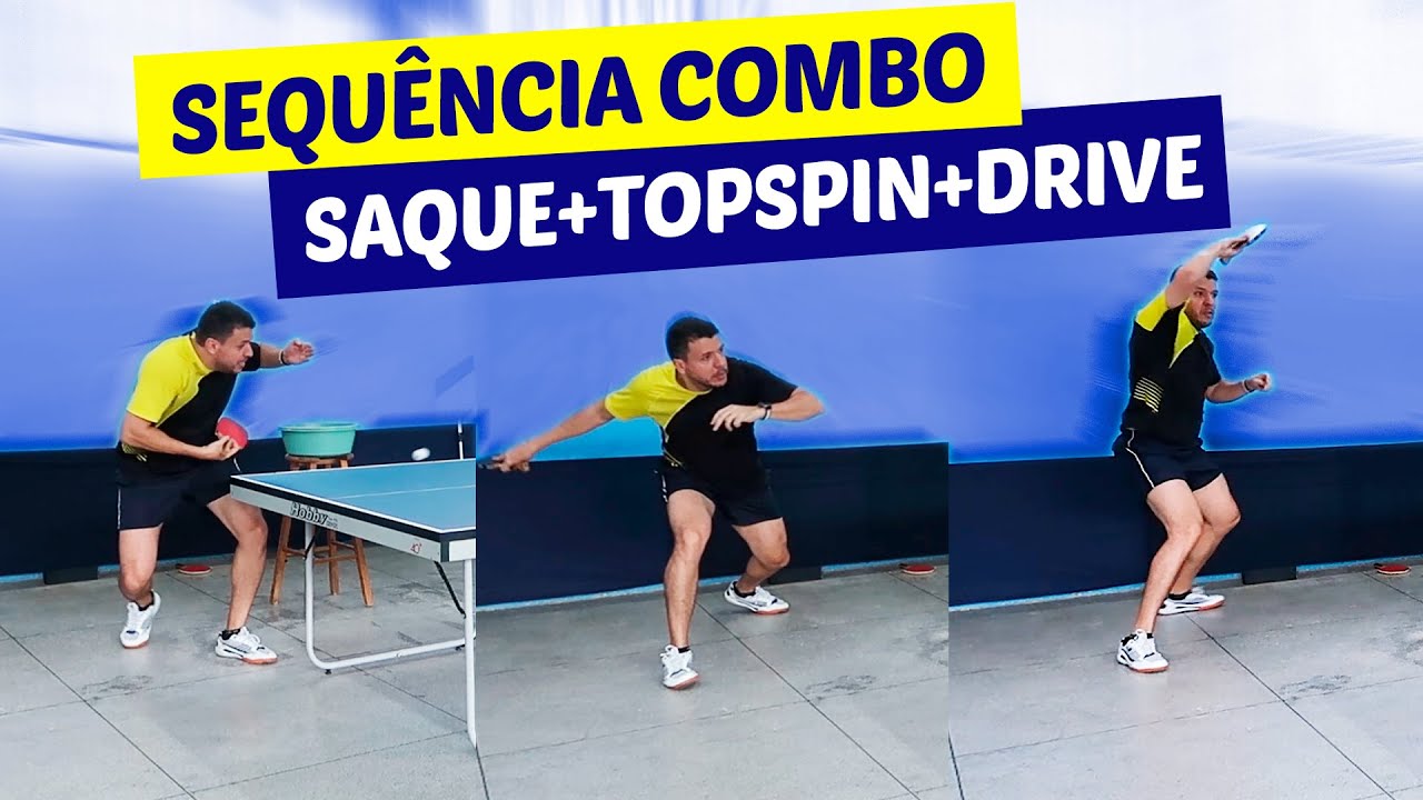 🏓 Como fazer a TERCEIRA e QUINTA BOLA sacando pesado #vivapong