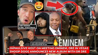 Eminem 👀 in Vegas: Impaulsive Host Talks Meeting Eminem, NEW Album by Snoop and Dre Announced