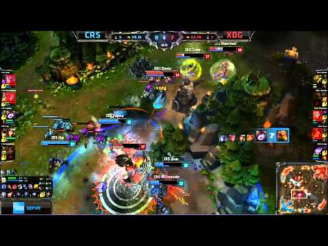 CRS Voyboy Lulu Quadra Kill - CRS vs XDG W8D1 - 2014 NA LCS Spring