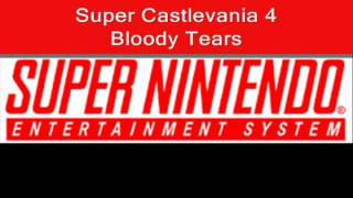 Castlevania Snes vs Genesis Bloody Tears (better sound)