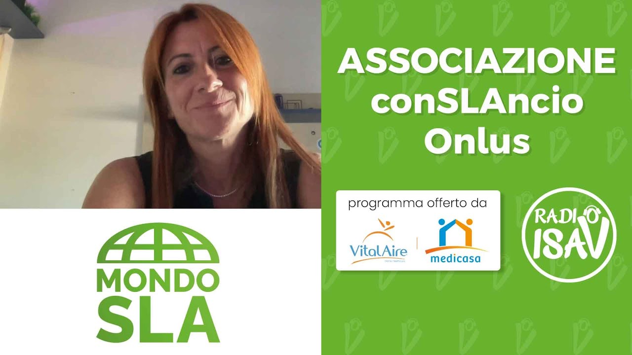 MONDO SLA | Intervista a NICOLETTA DE ROSSI, Presidente dell'associazione conSLAncio Onlus