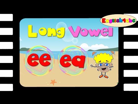 Long Vowel Letter e - ee/ea - English4abc - Phonics song