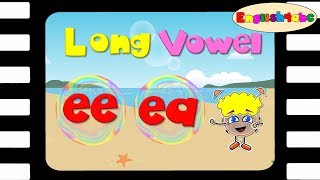 Long Vowel Letter e - ee/ea - English4abc - Phonics song