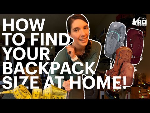 How to Find Your Backpack Size at Home || REI