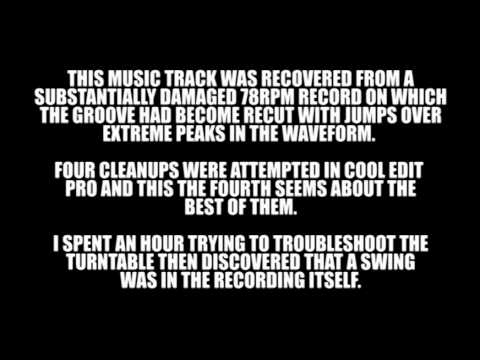 MARK FISHER'S ORCHESTRA. "I BRING A LOVE SONG".