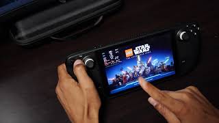 256gb Steam Deck Gameplay | LEGO Star Wars The Skywalker Saga (ProtonUp-Qt Compatibility Mode)