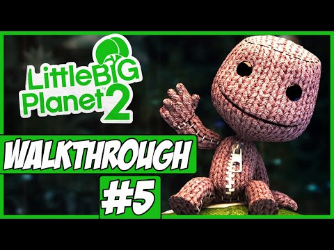 LittleBigPlanet 2 Walkthrough Ep.5 w/Angel - Evil Cakes!
