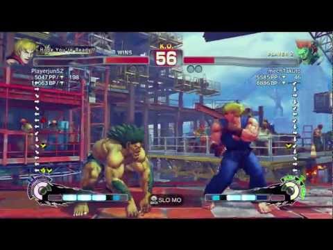 Playerjun52 (Ken) vs BegetaminB (Blanka) AE2012 Endless Match *720p HD*