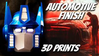 Amazing Automotive Finish for your 3D Prints