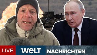 UKRAINE-KRIEG: Harte Angriffe der Russen! Bürger müssen in Eiseskälte ohne Strom auskommen | LIVE