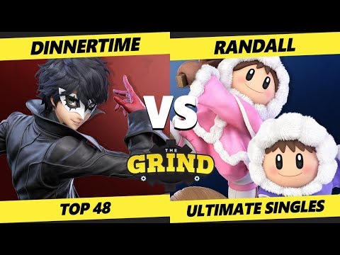 The Grind 113 Top 48 - Dinnertime (Joker) Vs. Randall (Ice Climbers) Smash Ultimate - SSBU