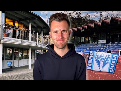 Wird in diesem Stadion bald 3. Liga gespielt? 🔥 Skurriles Abenteuer in Freiberg!