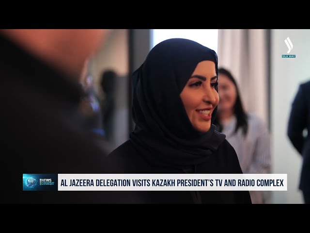 Делегация AL JAZEERA посетила Телерадиокомплекс Президента Казахстана