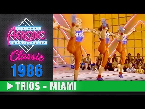 Blue Suede Shoes  I  TRIO  I  Miami  I  1986 National Aerobic Championship