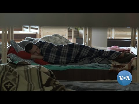 In Ukraine’s Lviv, Large Soccer Stadium Turned Into Refugee Shelter