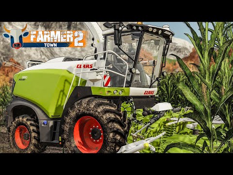 LS19 FarmerTown 2 #36: Der MAIS muss vom Feld! Das große HÄCKSELN | LANDWIRTSCHAFTS SIMULATOR 19