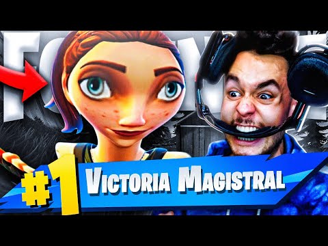 REACCIÓN A MI PRIMERA VICTORIA DE FORTNITE - TheGrefg