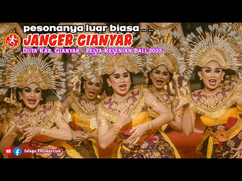 Pesonanya Luar Biasa‼️🔥 | Janger Gianyar Memukau Penonton di Pesta Kesenian Bali