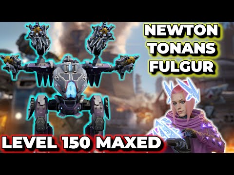 WR - Maxed Newton Tonans Can One Shot Zap Titans - Already Breaking The Live Server | War Robots
