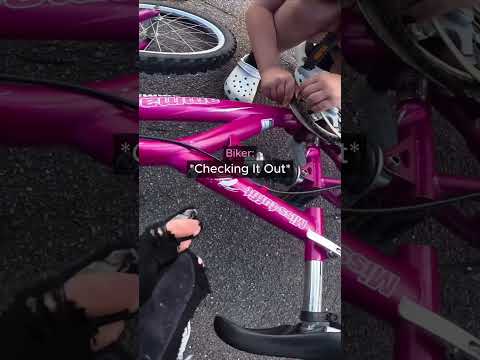 When a Girl Biker Saved The Day...