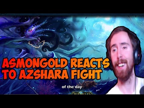 ASMONGOLD REACTS TO THE INSANE QUEEN AZSHARA FIGHT IN THE ETERNAL PALACE!