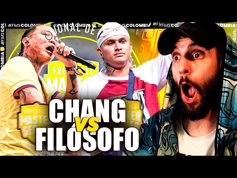 FILOSOFO se DESPIDE del ANILLO 💍 Español vota CHANG vs FILOSOFO FMS Colombia Jornada 6