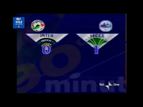 2000-01 (6^ - 12-11-2000) INTER-Lecce 0-1 [Vugrinec] Servizio 90°Minuto Rai1