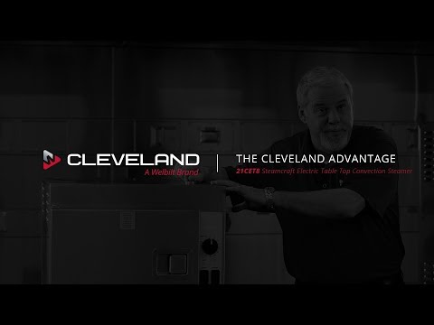 The Cleveland Advantage - 21CET8 Steamcraft Electric Table Top Convection Steamer