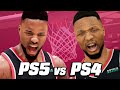 NBA 2K21 PS4 vs PS5 Gameplay (Next Gen Comparison)