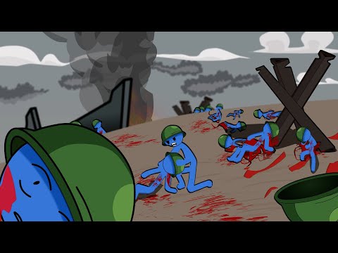 World War 2 Stick Army Animation