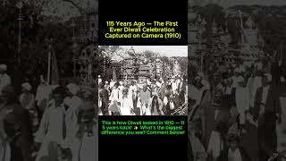 Download lagu 115 Years Ago — The First Ever Diwali Celebration Captured on Camera (1910) 🔥 #shorts mp3