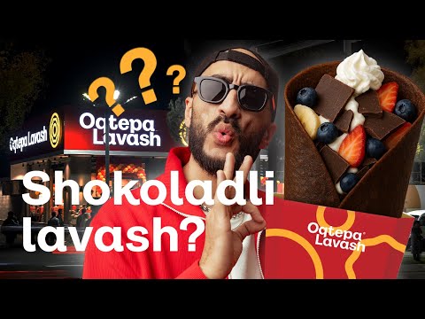 🍫 Shokoladli Lavash - Oqtepa Lavash