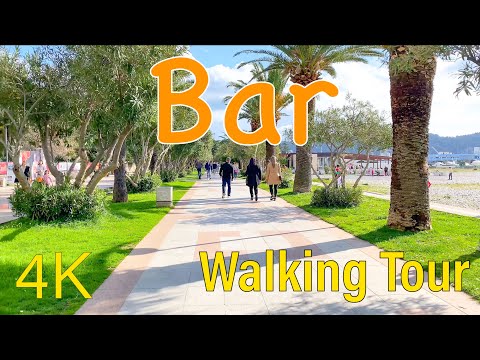Bar Montenegro 4K Walking Tour 2024