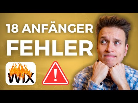 MACH DAS NICHT: 18 Wix-Fehler, die deine Website ruinieren!