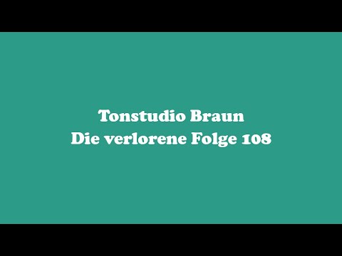 Tonstudio Braun ► "Die verlorene Folge" ► Backstage-Video zur TSB-Folge 108