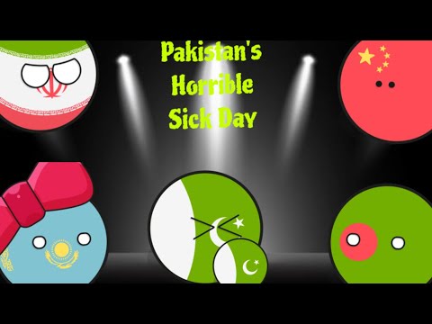 Pakistan’s Horrible Sick Day ( Countryballs Short Film)