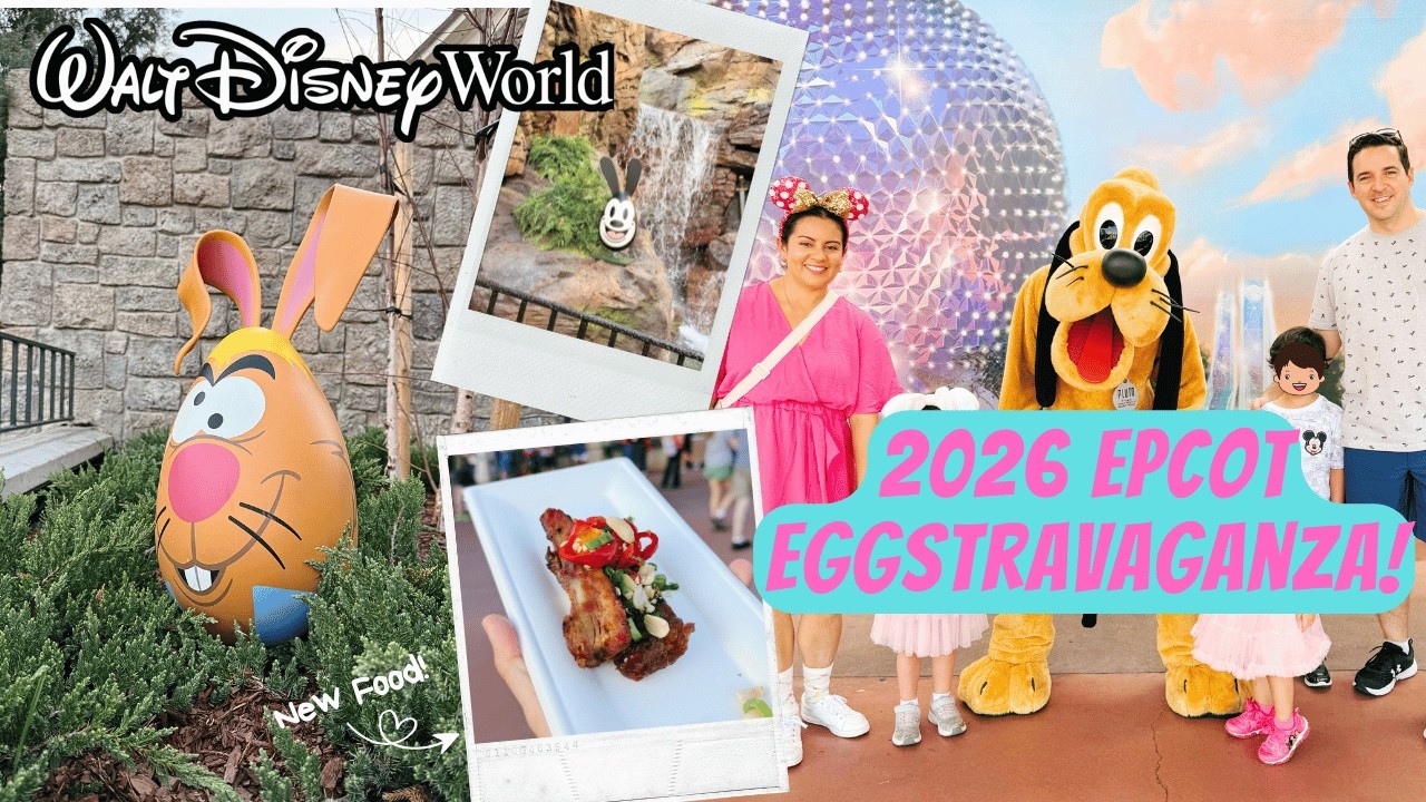EPCOT Easter Eggstravaganza 2026 | Flower & Garden Festival Food + Egg Hunt!