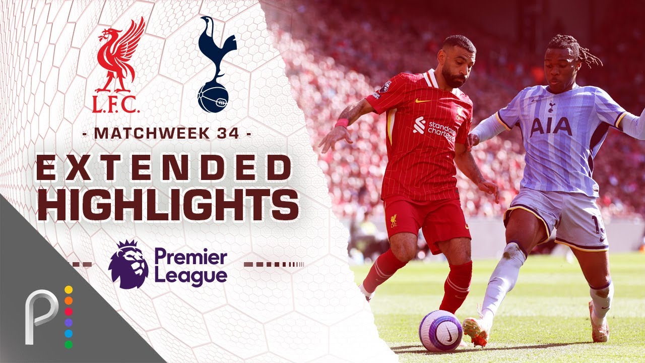 Liverpool v. Tottenham Hotspur | PREMIER LEAGUE HIGHLIGHTS | 4/27/2025 | NBC Sports
