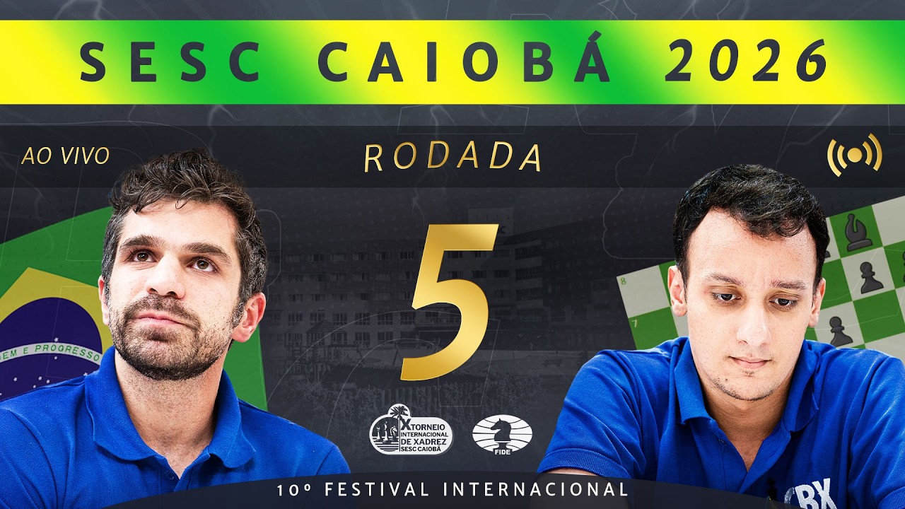 O MAIOR ESPETÁCULO DA TERRA!!!!!!!!!!! SESC CAIOBÁ 2026 - RODADA5
