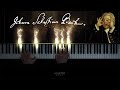J.S.BACH - Badinerie - Solo Piano BWV1067 from Orchestral suite No.2 in Bmin