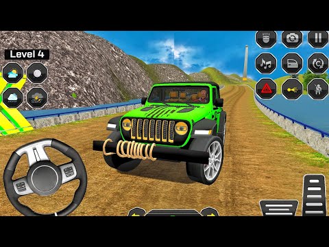 4x4 Offroad Jeep Driving Simulator 2026: Drive SUV 4x4 Jeep Offroad Game #141! Android Gameplay