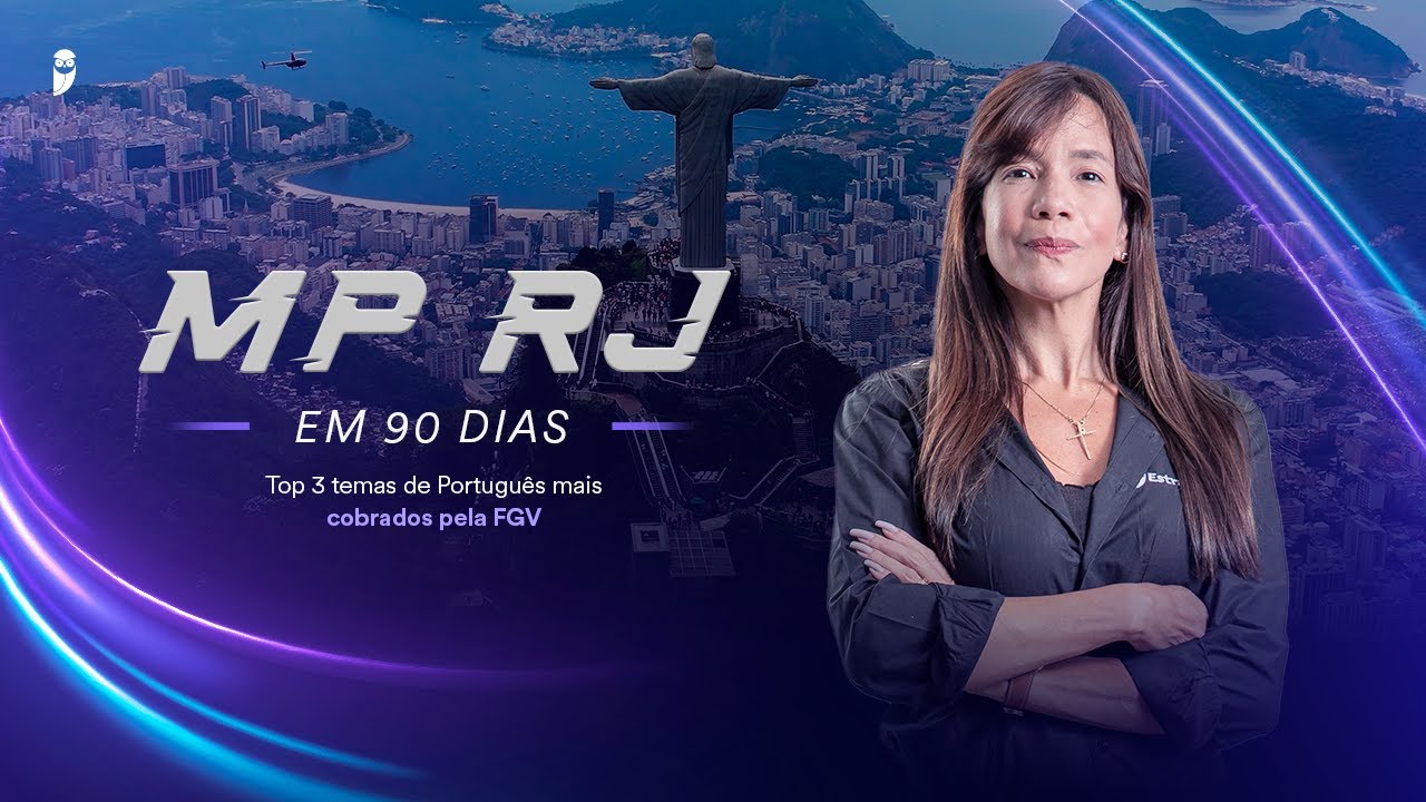 Top 3 temas de Português mais cobrados pela FGV - Concurso MP RJ