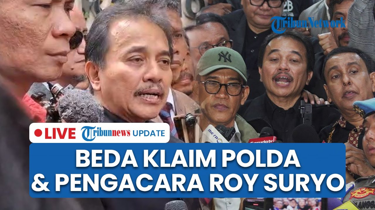 LIVE: Polda Metro Ungkap Alasan Roy Suryo Cs Tak Ditahan, Beda dengan Klaim Pengacara Tersangka