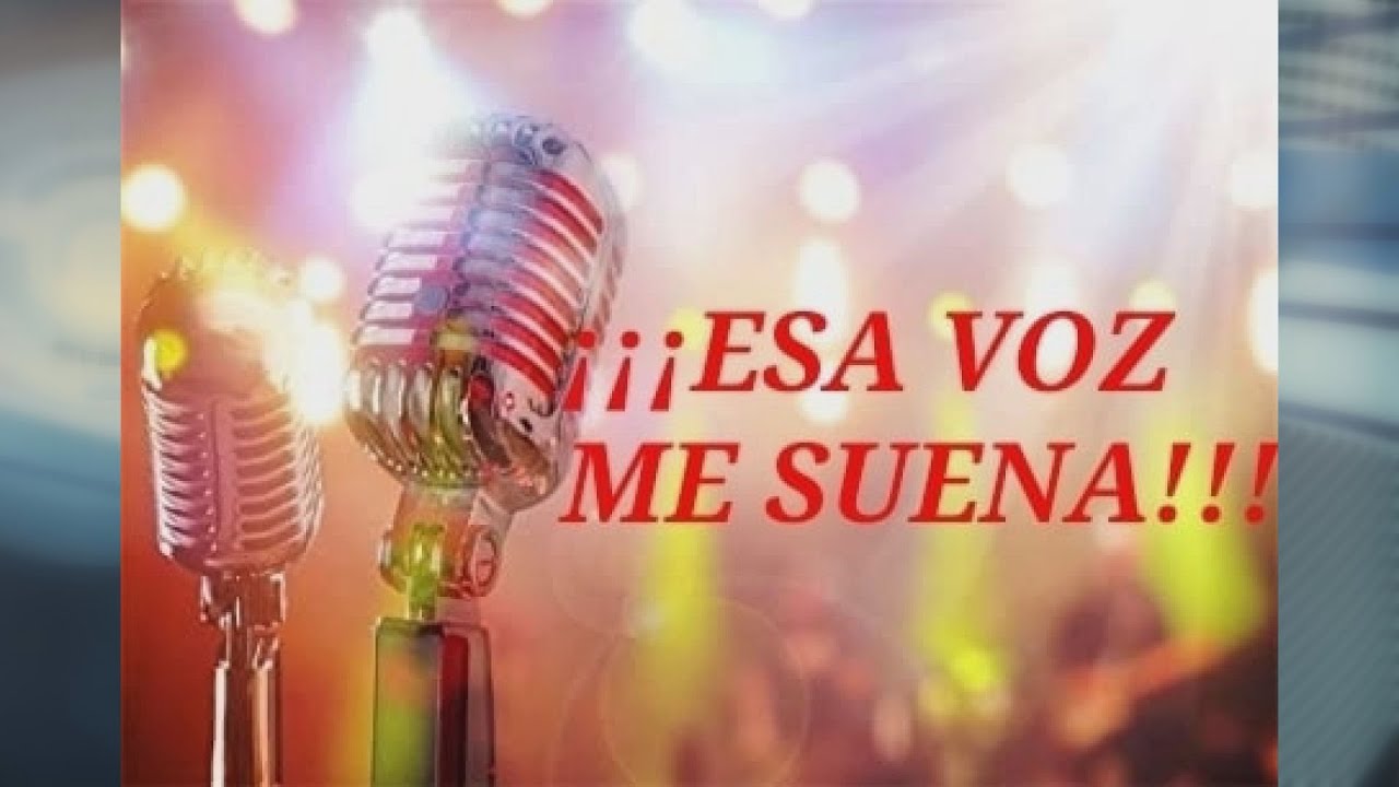 Participa en el concurso “Esa voz me suena”