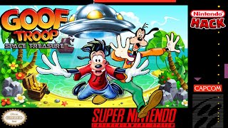 Goof Troop ST: Space Treasure - Hack of Disney's Goof Troop (SNES)