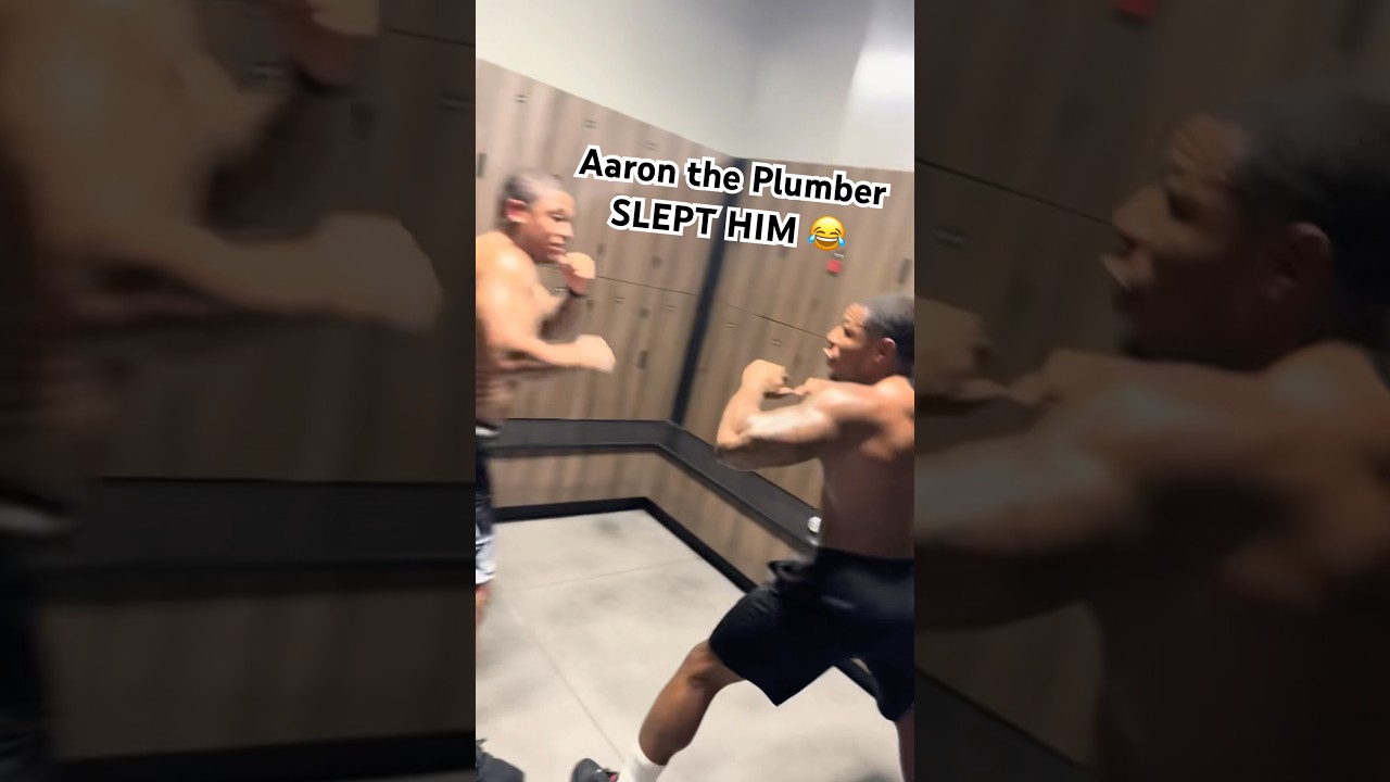 #aarontheplumber #foryou #fight #gym #trending