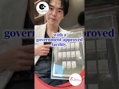 Logo of Safety of Stem Cell Therapy Explained by Cell Grand Clinic in Osaka, Japan