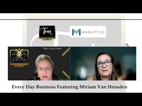 , title : 'Every Day Business featuring Miriam Van Heusden of MARALYTICS'